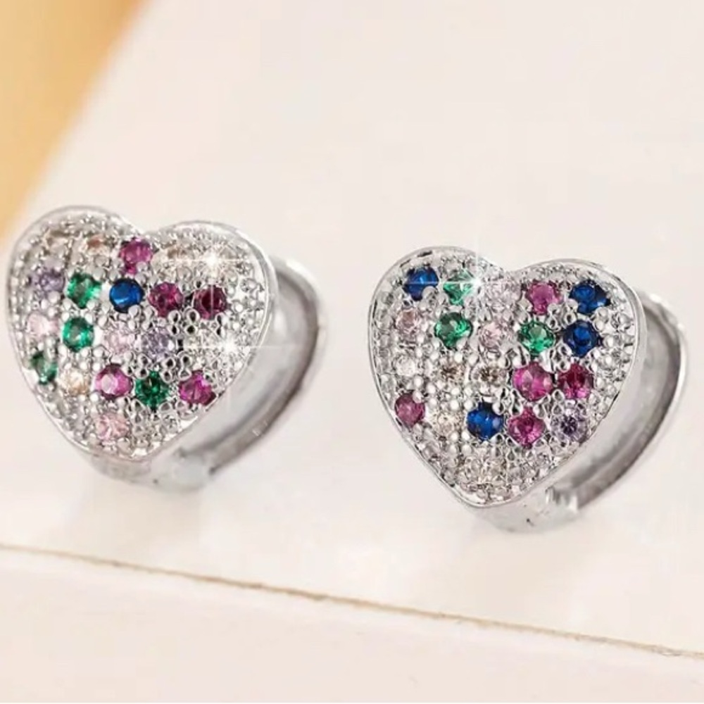 Heart Multicolour Earrings
